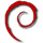 logo operating system Debian